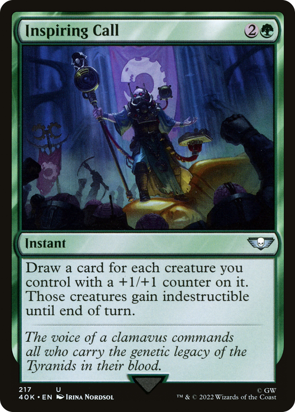 Inspiring Call (40k)