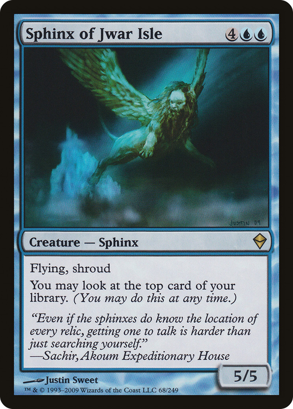 Sphinx of Jwar Isle (zen)