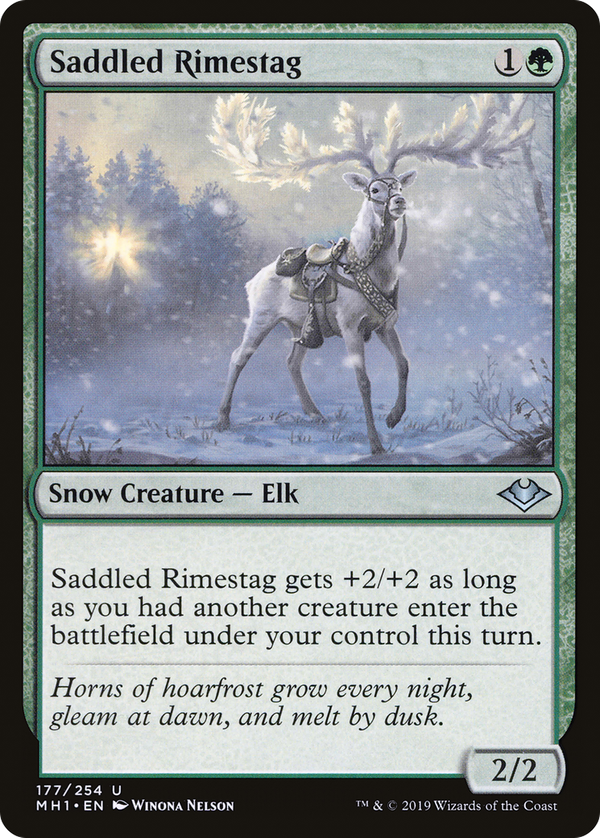 Saddled Rimestag (mh1)