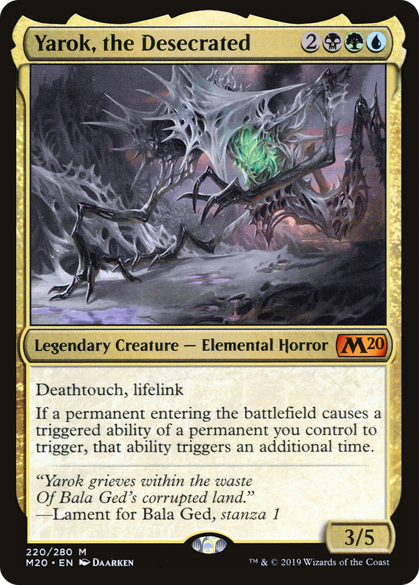 Yarok, the Desecrated (m20)