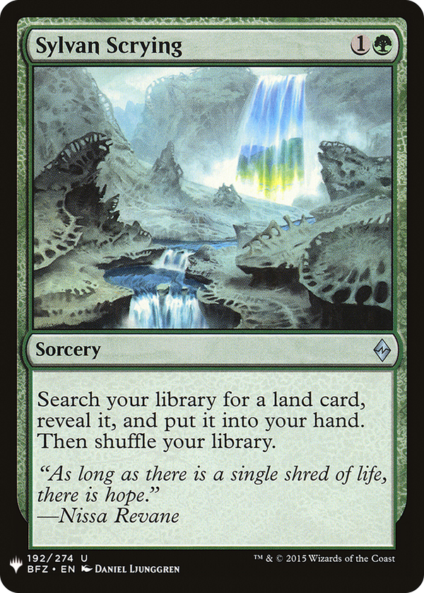 Sylvan Scrying (plst)