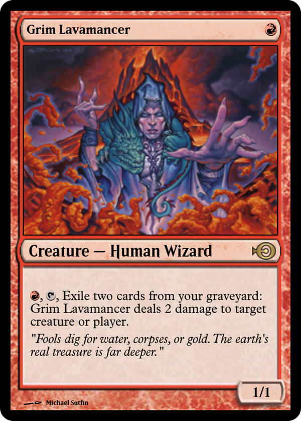 Grim Lavamancer (prm)