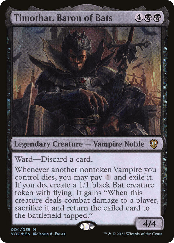 Timothar, Baron of Bats (voc)