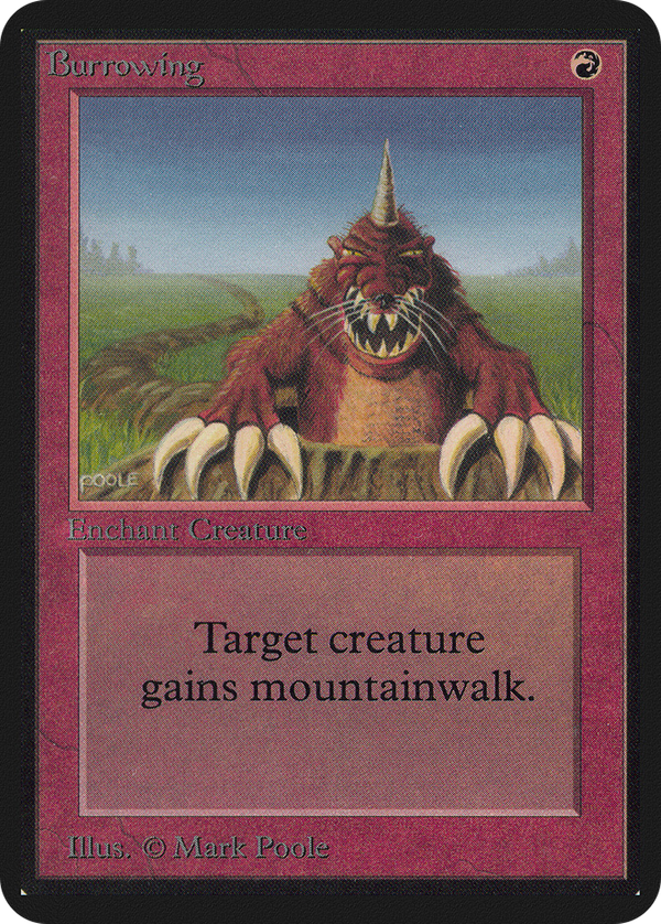 Burrowing (lea)