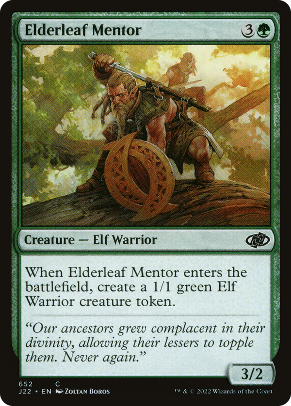 Elderleaf Mentor (j22)