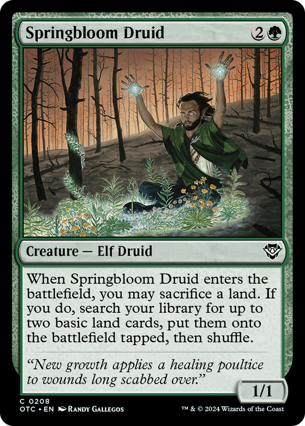 Springbloom Druid (otc)
