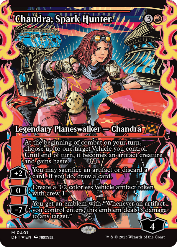 Chandra, Spark Hunter (dft)