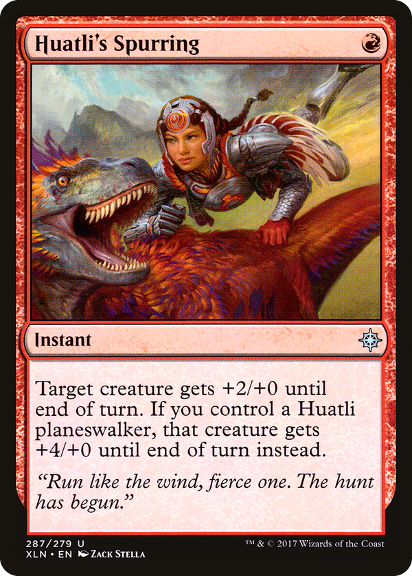 Huatli's Spurring (xln)