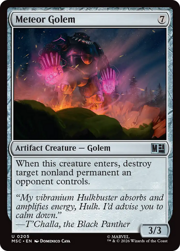 Meteor Golem (msc)