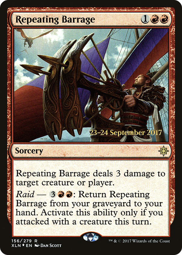 Repeating Barrage (pxln)