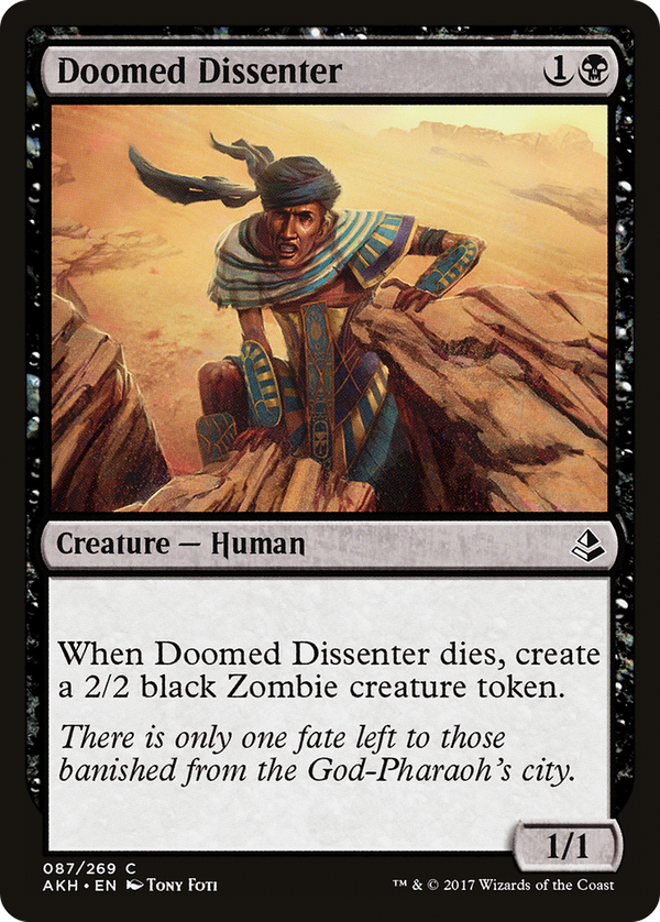 Doomed Dissenter (akh)
