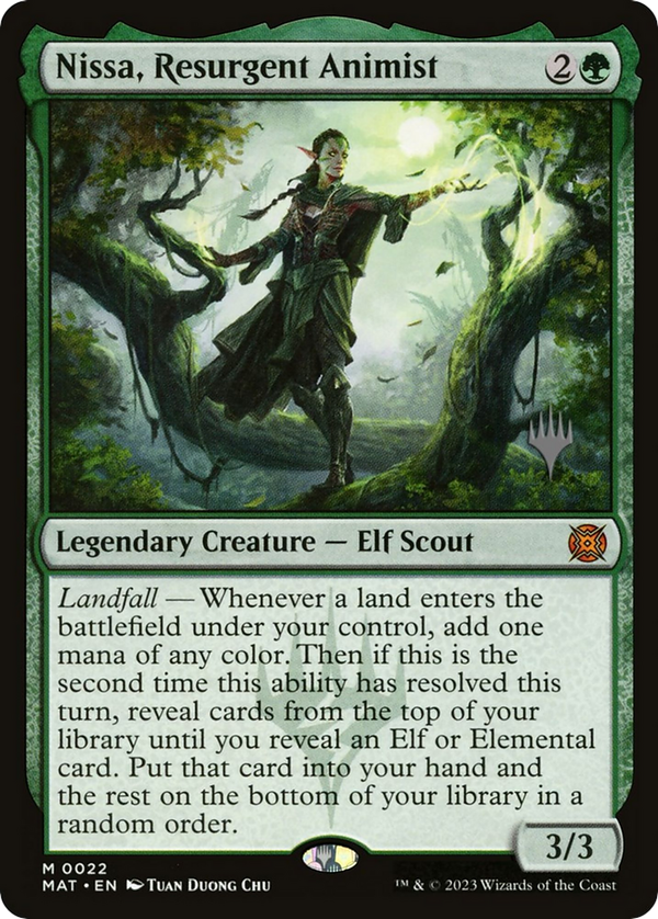 Nissa, Resurgent Animist (pmat)