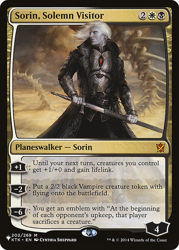 Sorin, Solemn Visitor (plst)