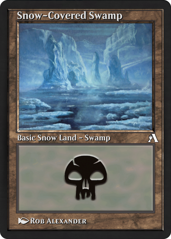 Snow-Covered Swamp (ana)