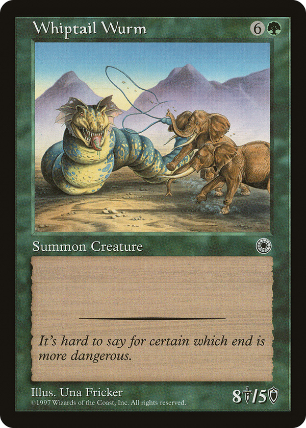 Whiptail Wurm (por)