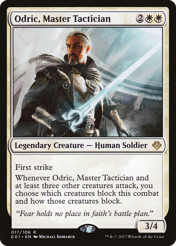 Odric, Master Tactician (e01)