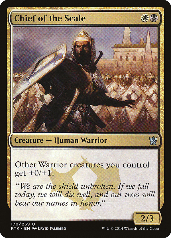 Chief of the Scale (ktk)
