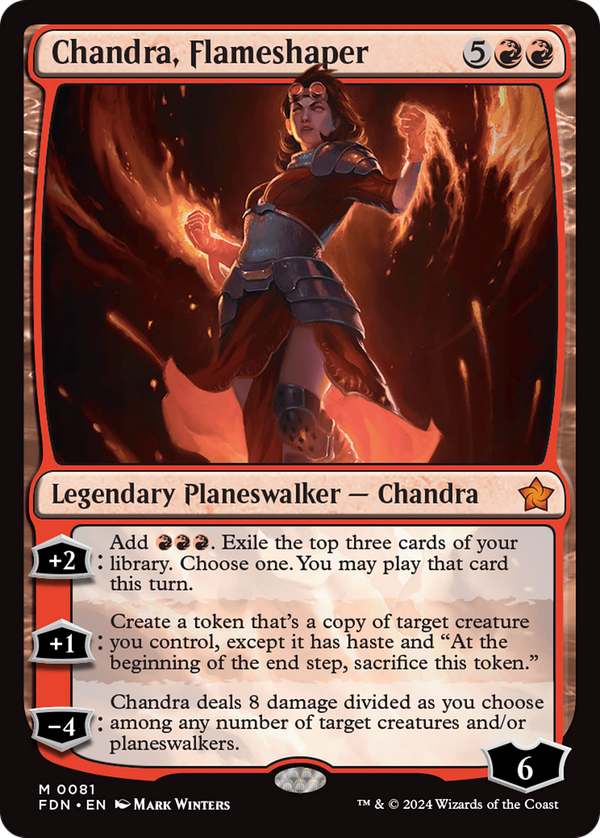 Chandra, Flameshaper (fdn)