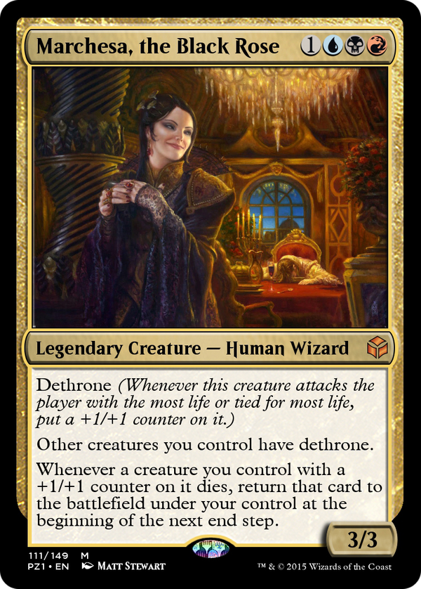 Marchesa, the Black Rose (pz1)