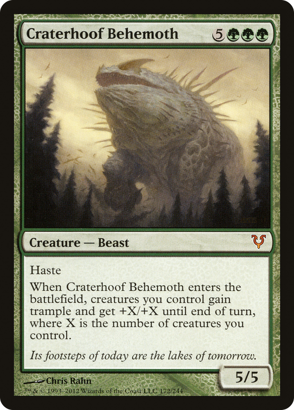 Craterhoof Behemoth (avr)