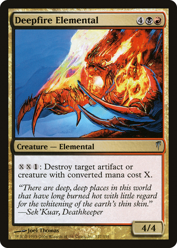 Deepfire Elemental (csp)
