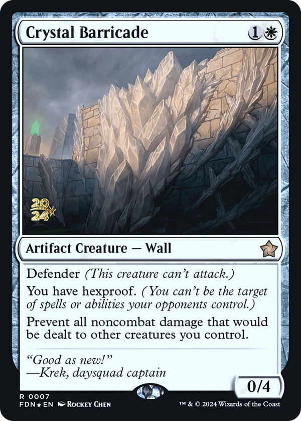 Crystal Barricade (pfdn)