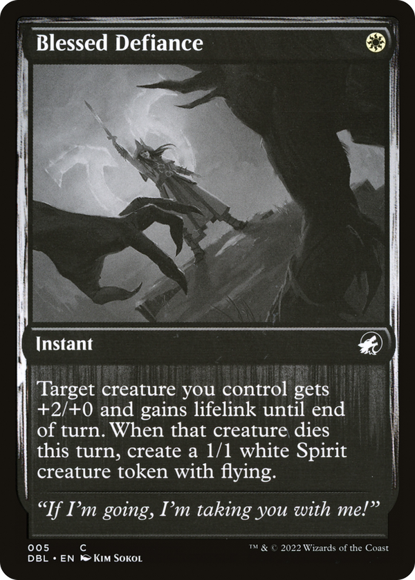 Blessed Defiance (dbl)