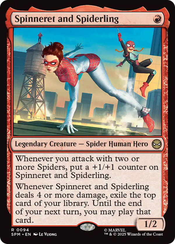 Spinneret and Spiderling (spm)