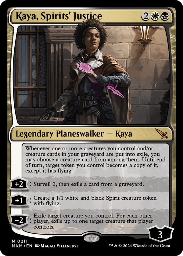 Kaya, Spirits' Justice (mkm)
