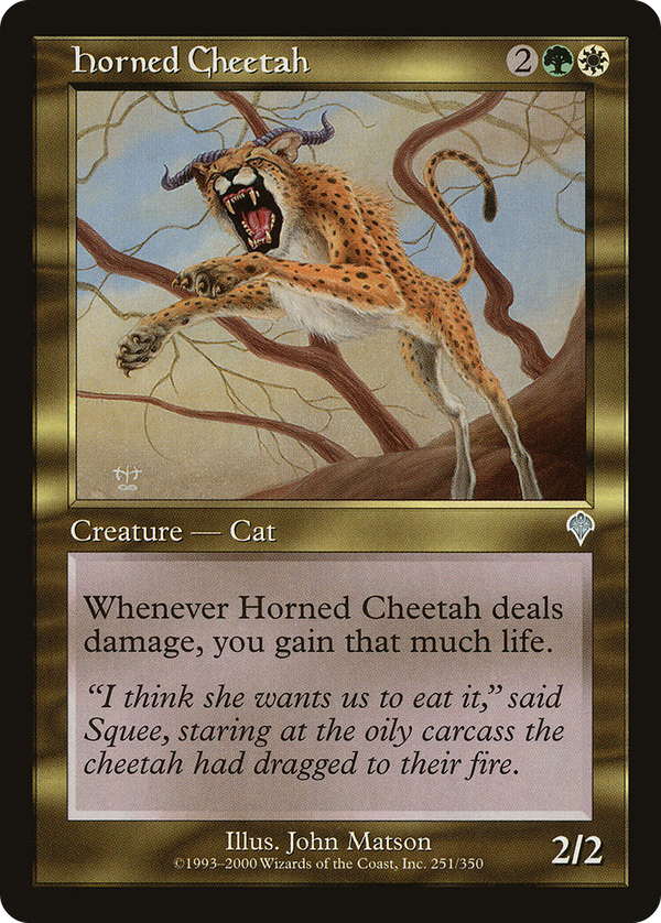 Horned Cheetah (inv)