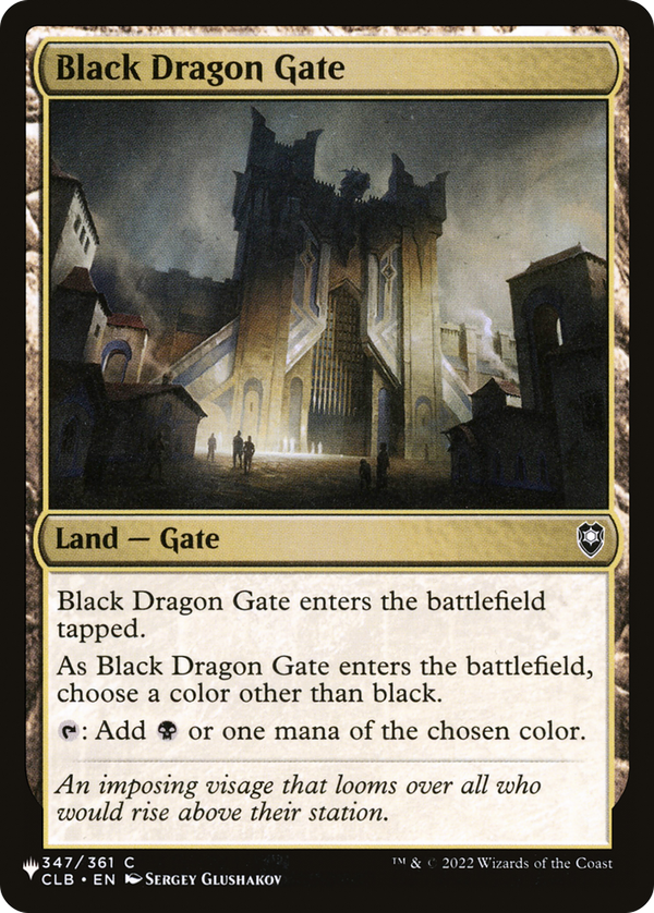 Black Dragon Gate (plst)