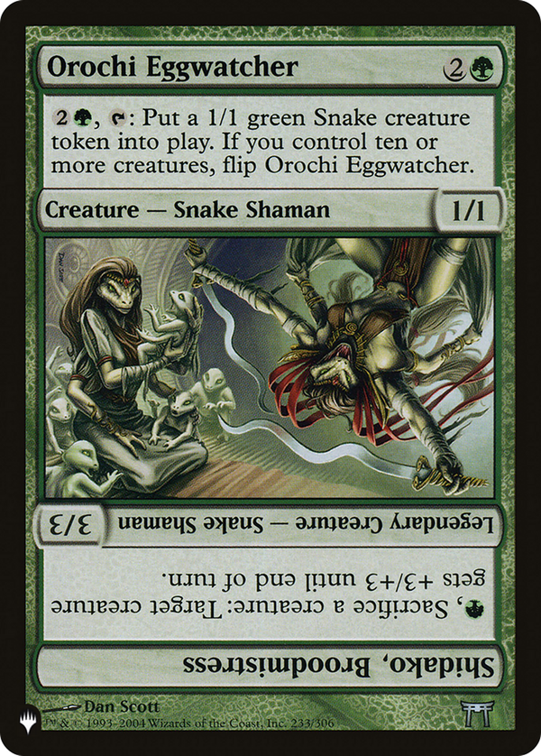 Orochi Eggwatcher // Shidako, Broodmistress (plst)