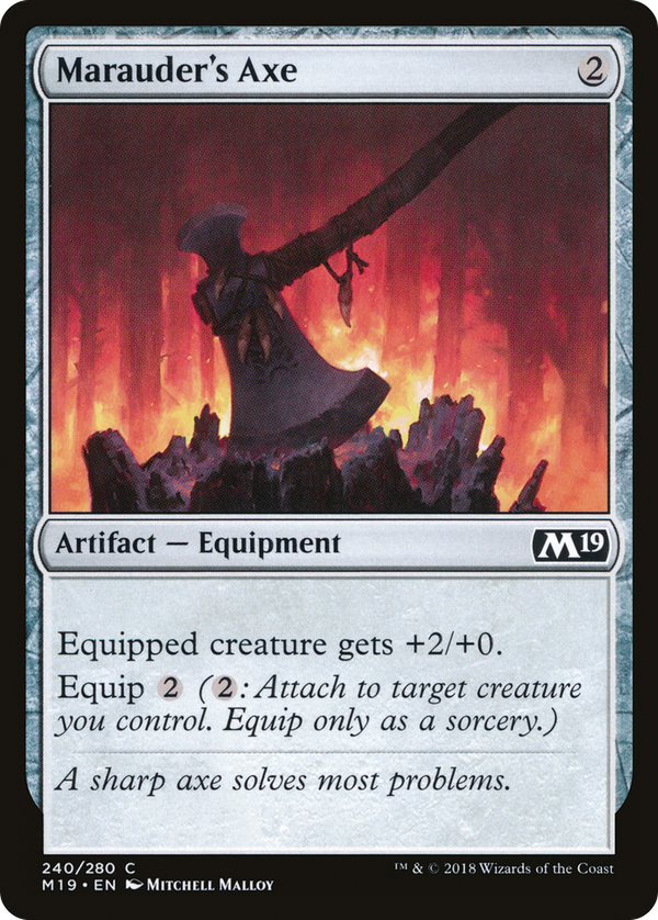 Marauder's Axe (m19)