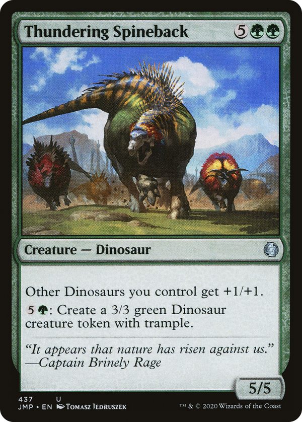 Thundering Spineback (jmp)