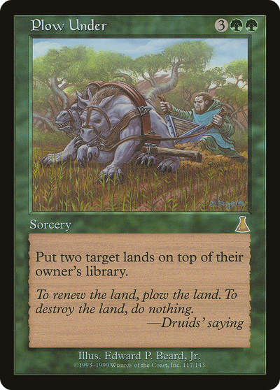 Plow Under