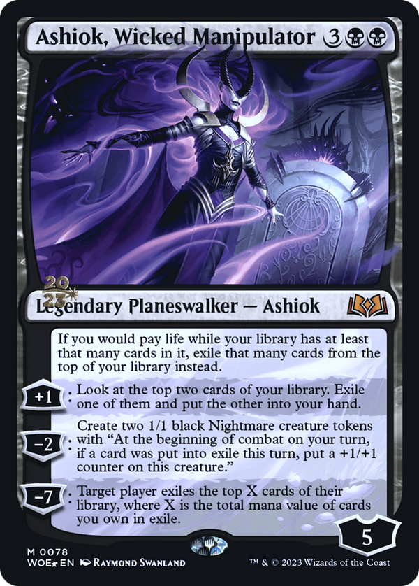 Ashiok, Wicked Manipulator (pwoe)