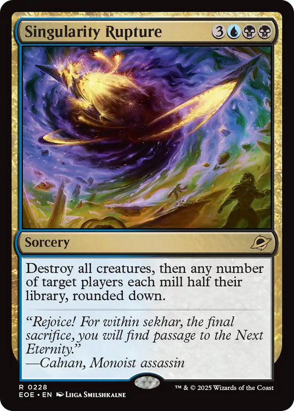 Singularity Rupture (eoe)