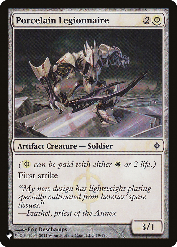 Porcelain Legionnaire (plst)