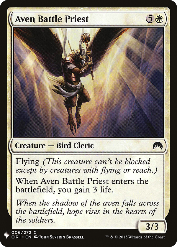 Aven Battle Priest (plst)