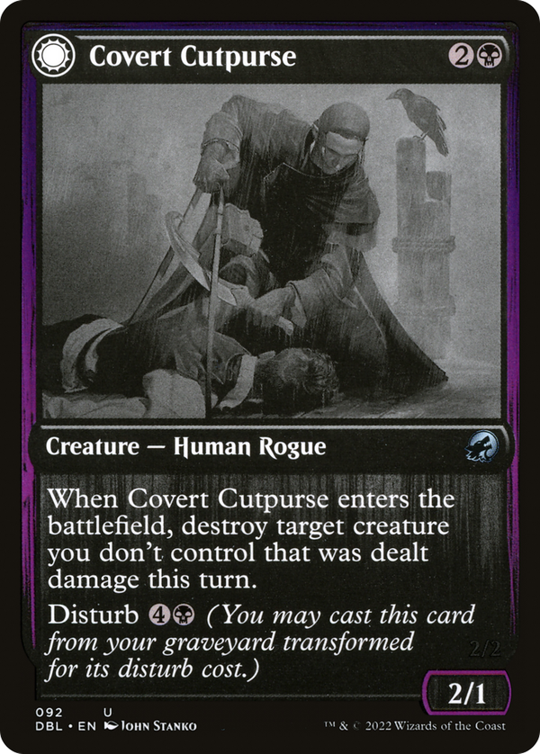 Covert Cutpurse // Covetous Geist (dbl)