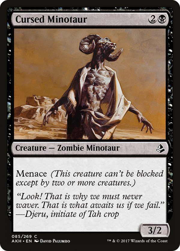 Cursed Minotaur (akh)