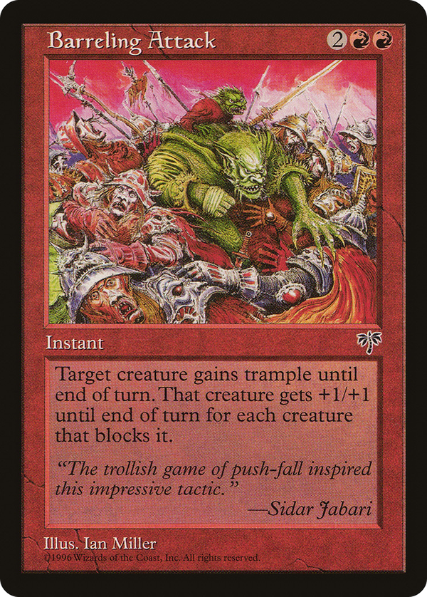 Barreling Attack (mir)