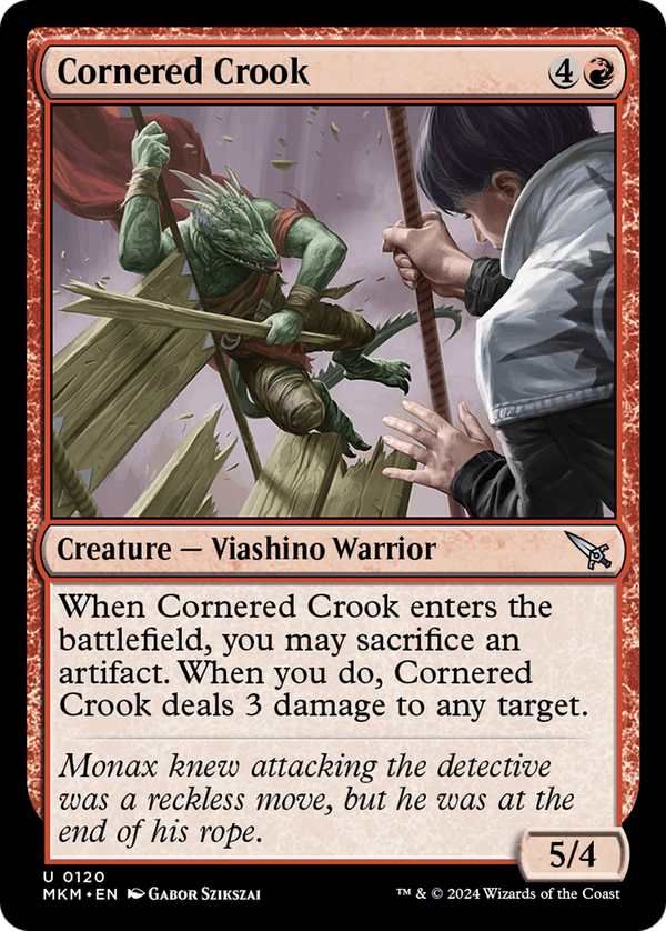 Cornered Crook (mkm)