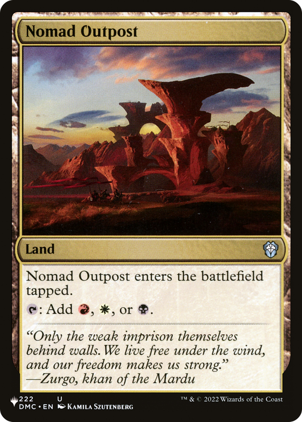 Nomad Outpost (plst)
