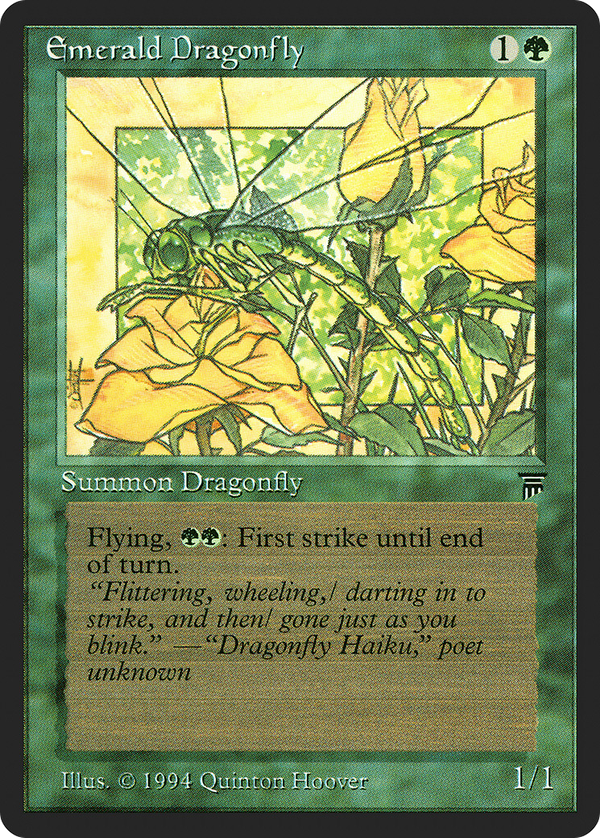 Emerald Dragonfly (leg)