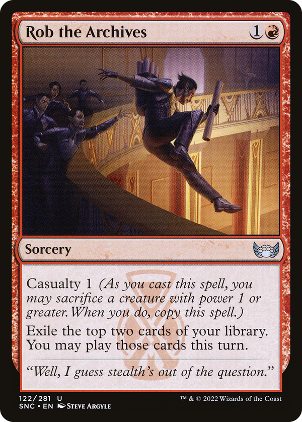 Rob the Archives (snc)