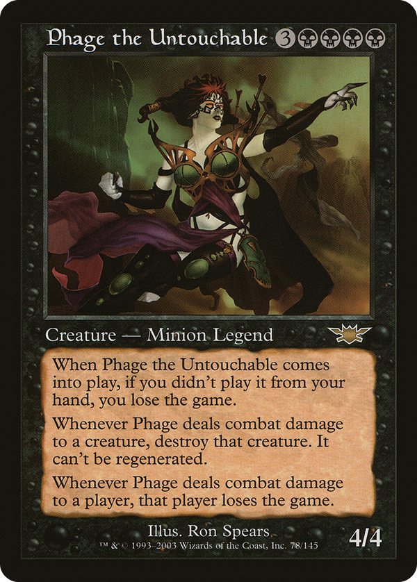 Phage the Untouchable (lgn)