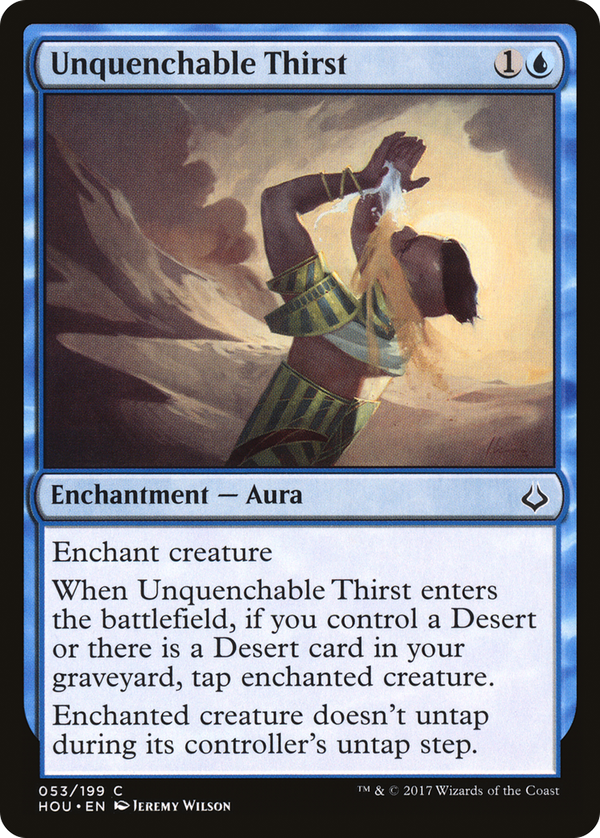 Unquenchable Thirst (hou)