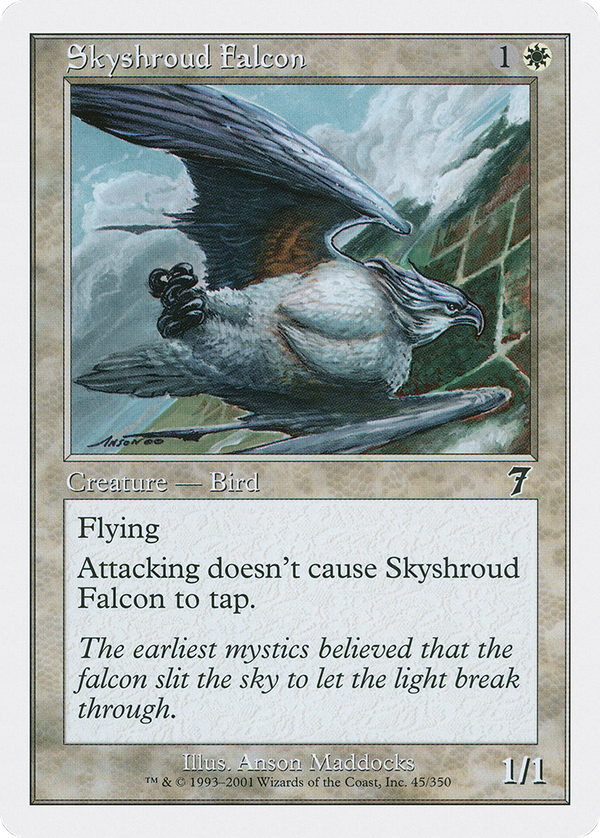 Skyshroud Falcon (7ed)