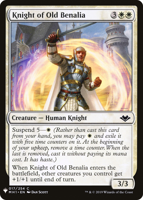 Knight of Old Benalia (plst)